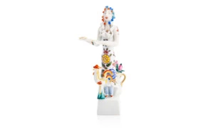 Фигурка Meissen 10,5 см Девушка-коллекционер, ПШтранг