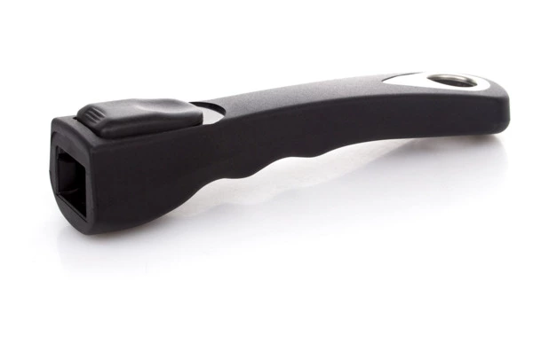 Сковорода гриль для индукции со съемной ручкой антипригарная АМТ 28х28х5 см, алюминий