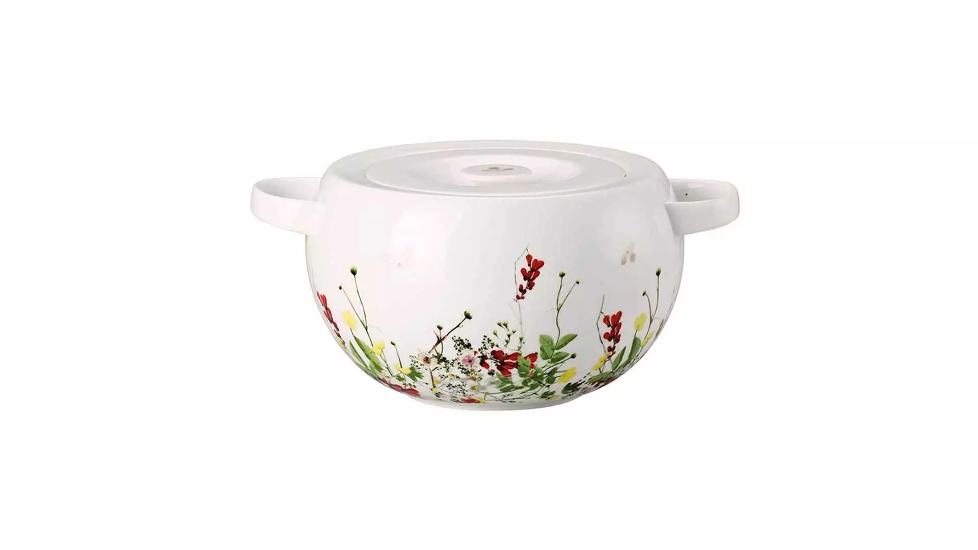 Крышка к блюду для горячего Rosenthal Дикие цветы, фарфор костяной
