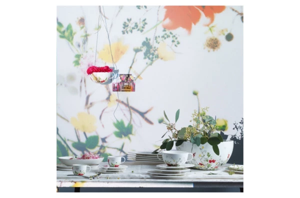 Крышка к блюду для горячего Rosenthal Дикие цветы, фарфор костяной