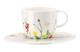 Чашка кофейная с блюдцем Rosenthal Дикие цветы 200 мл, фарфор костяной