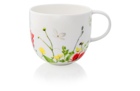 Чашка кофейная Rosenthal Дикие цветы 200 мл, фарфор костяной