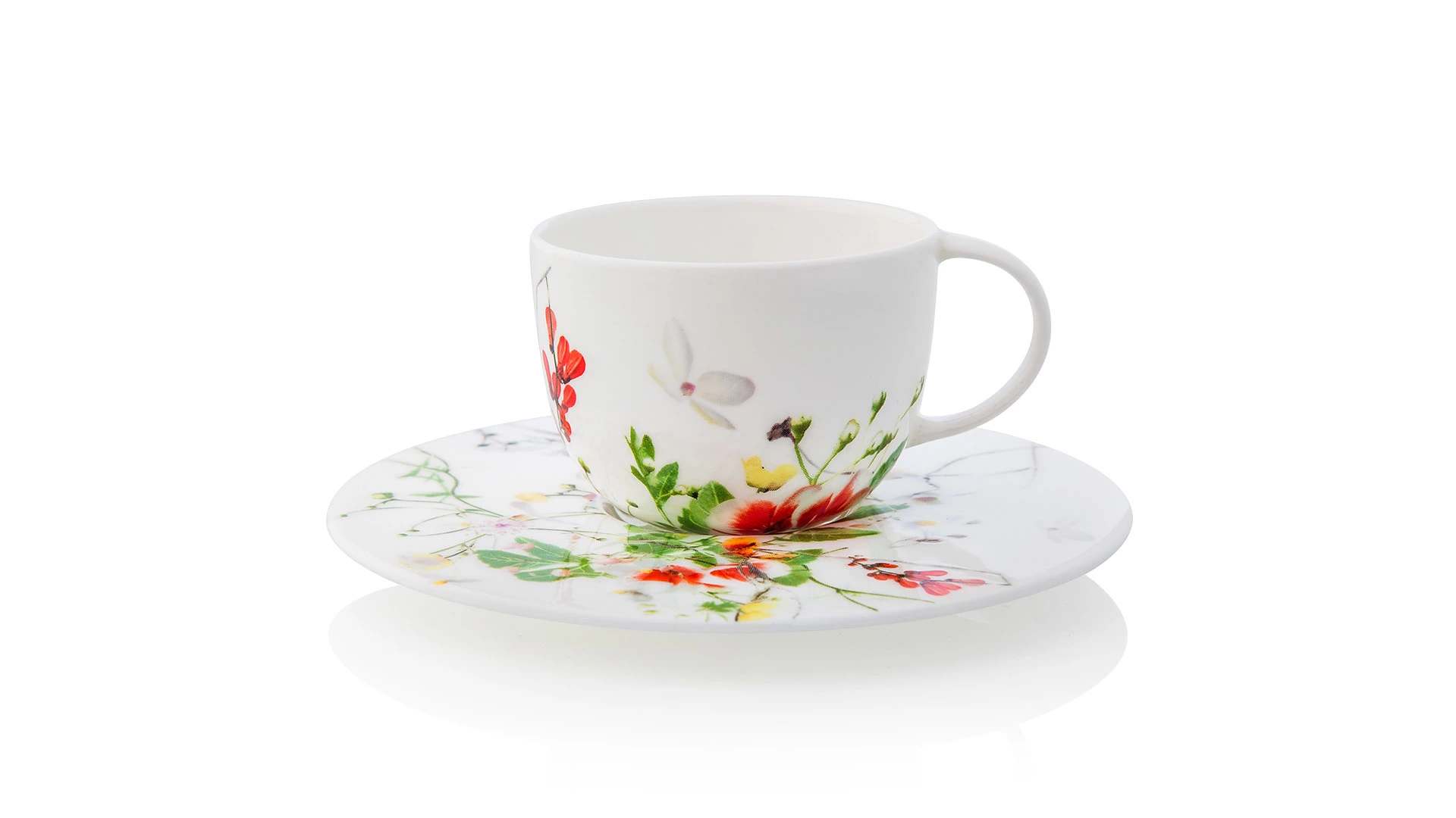 Чашка для эспрессо Rosenthal Дикие цветы 80 мл, фарфор костяной