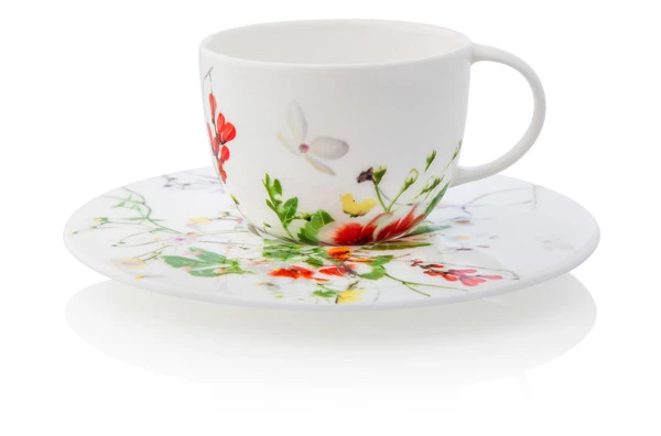 Чашка для эспрессо Rosenthal Дикие цветы 80 мл, фарфор костяной