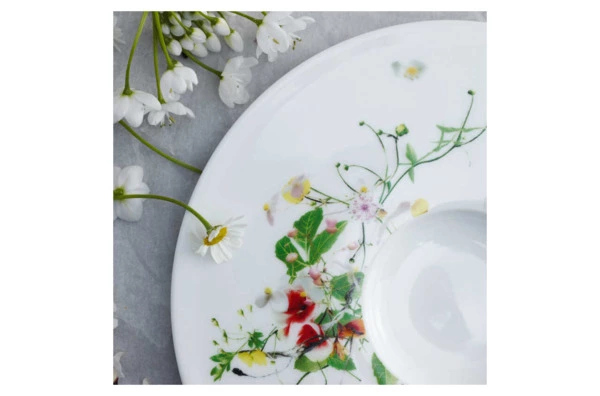 Чашка для эспрессо Rosenthal Дикие цветы 80 мл, фарфор костяной