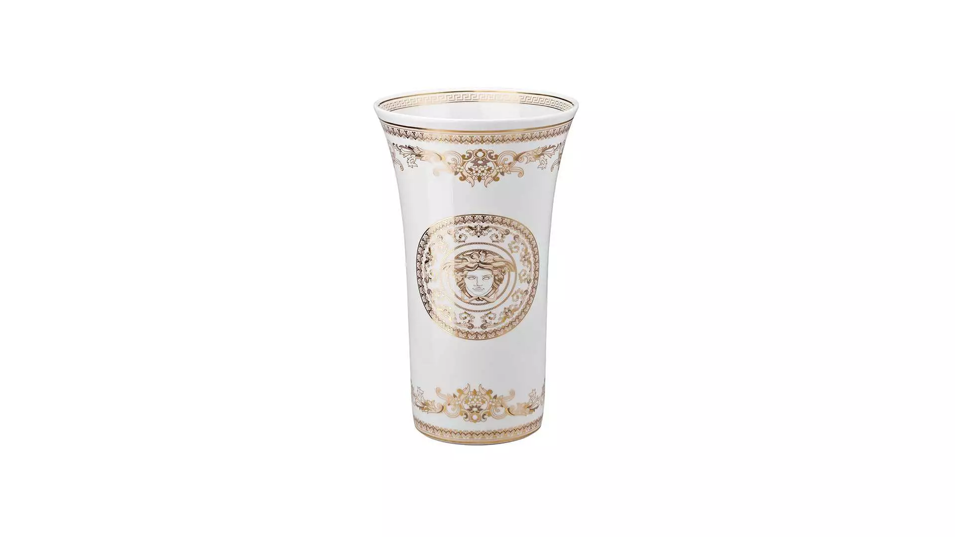 Ваза Rosenthal Versace Медуза Гала 34 см, фарфор