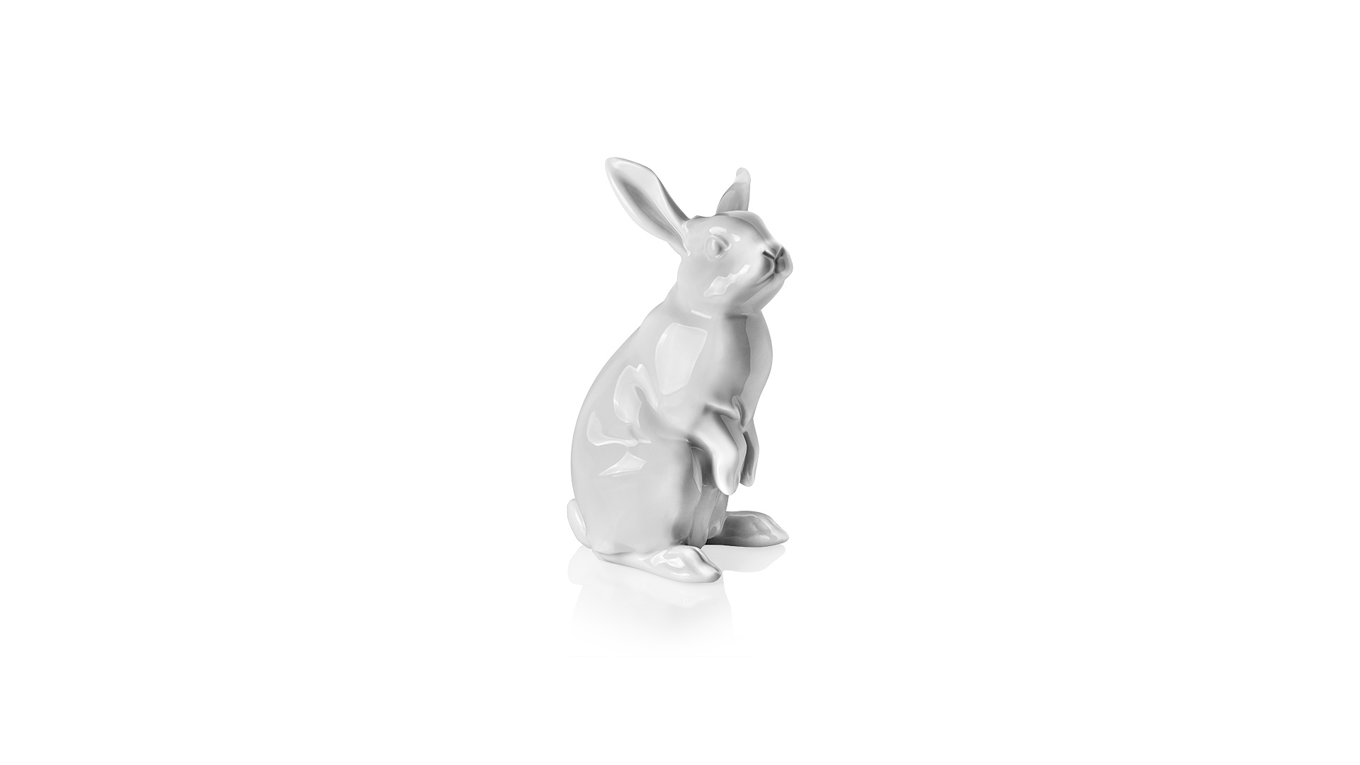 Фигурка Furstenberg Кролик Фердинанд 10 см, белая