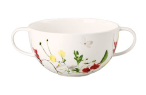 Чашка суповая Rosenthal Дикие цветы, фарфор костяной