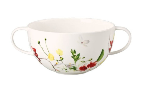 Чашка суповая Rosenthal Дикие цветы, фарфор костяной