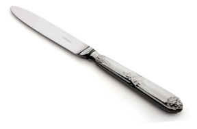 Нож десертный 21см Мольер Маскарон, серебро 925 пробы
