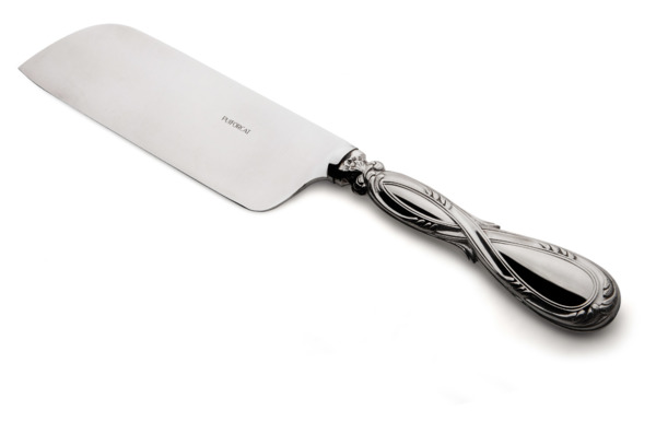 Нож для пирожных 25,5см Роял, серебро 925 пробы