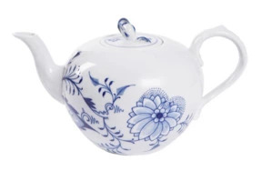 Чайник Meissen 1л Луковый декор, стилизованный