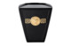 Ваза Rosenthal Versace символ Версаче 15 см, фарфор, черная