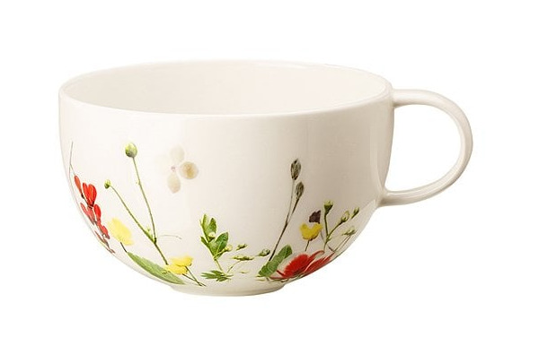 Чашка чайная Rosenthal Дикие цветы 250 мл, фарфор костяной