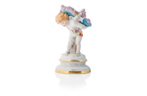 Фигурка Meissen Купидон под каблуком 18 см, Генрих Швабе, 1877-1880 гг