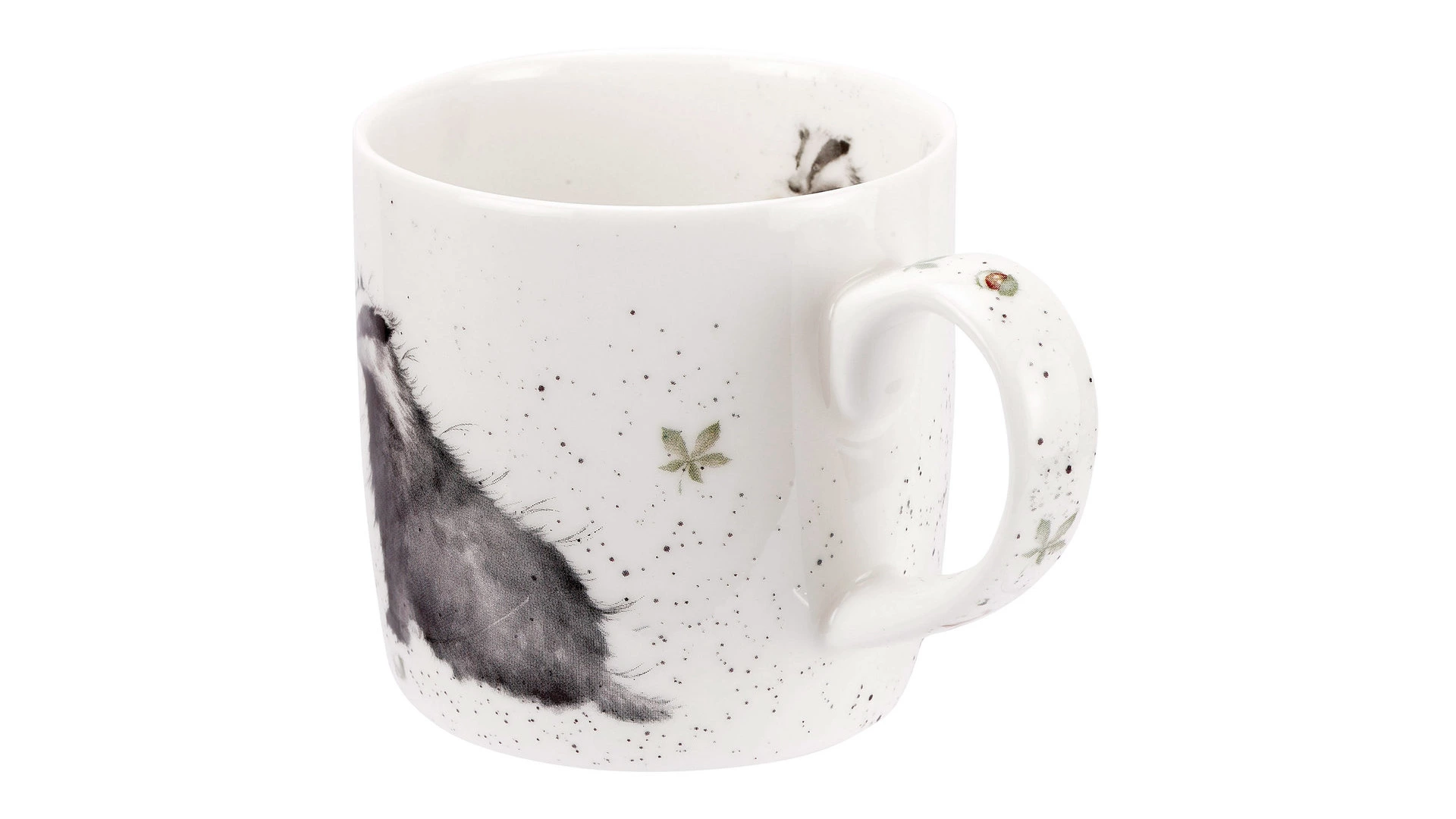 Кружка Royal Worcester Забавная фауна Сельский джентльмен, Барсук 310 мл