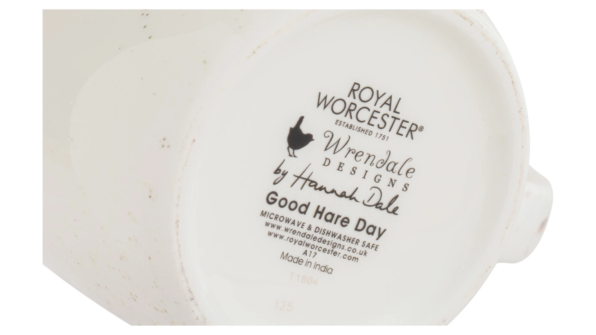 Кружка Royal Worcester Забавная фауна Хороший день для Зайчика 310 мл, фарфор костяной