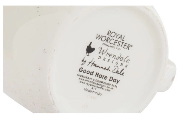 Кружка Royal Worcester Забавная фауна Хороший день для Зайчика 310 мл, фарфор костяной