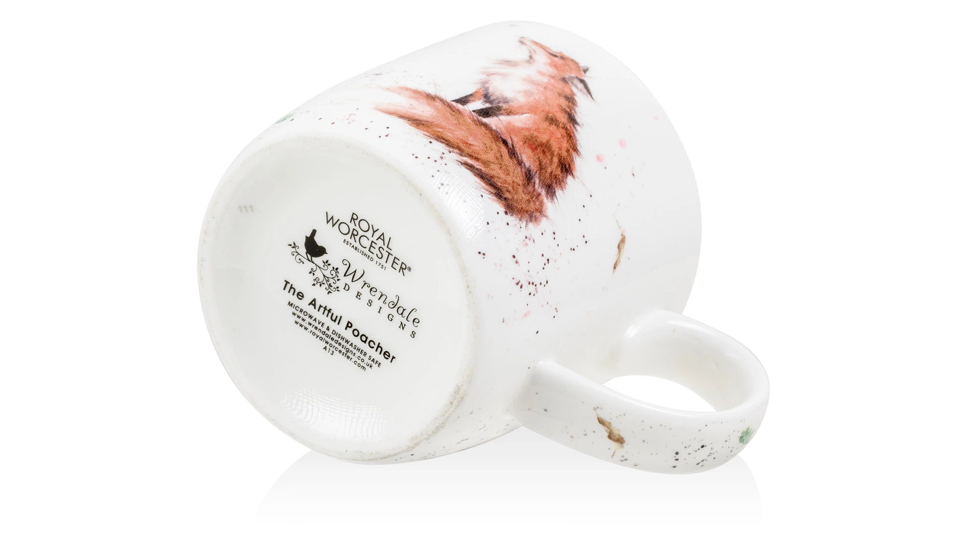 Кружка Royal Worcester Забавная фауна Ловкий лис 310 мл