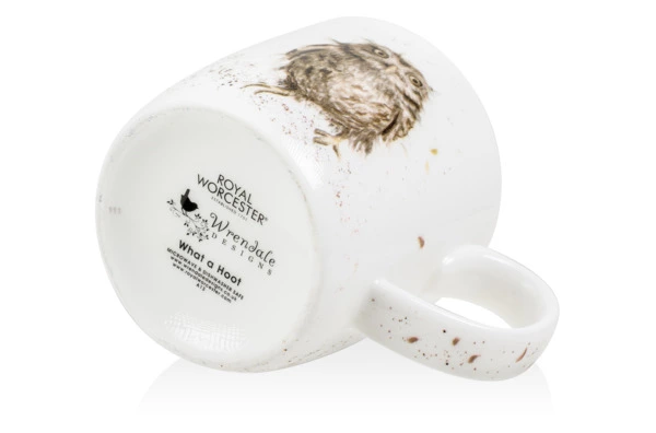 Кружка Royal Worcester Забавная фауна Сова 310 мл, фарфор костяной