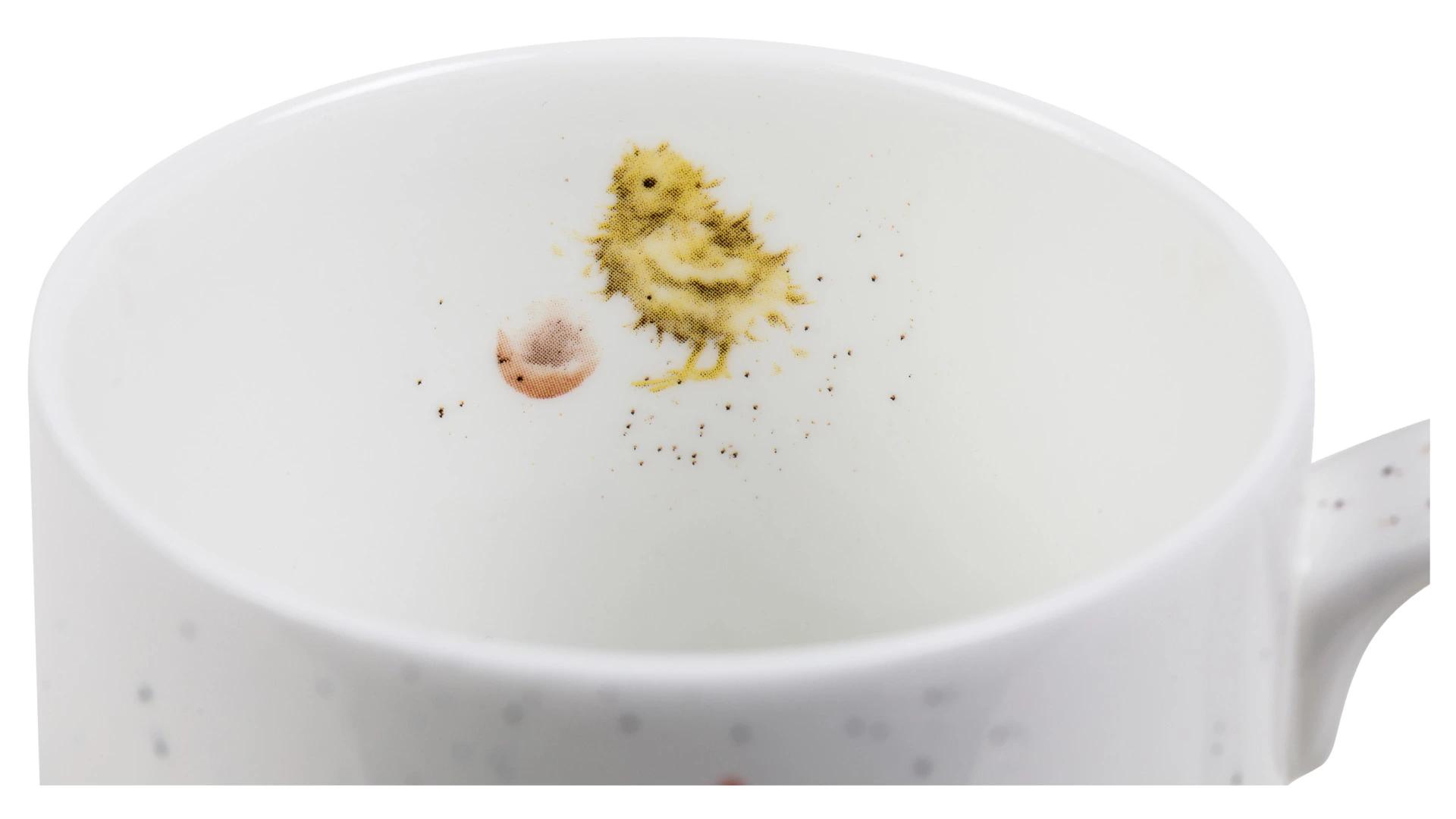 Кружка Royal Worcester Забавная фауна Любопытная курица 310 мл