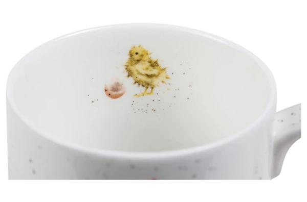 Кружка Royal Worcester Забавная фауна Любопытная курица 310 мл