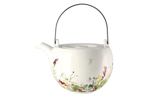 Чайник Rosenthal Дикие цветы 1,35 л, фарфор костяной