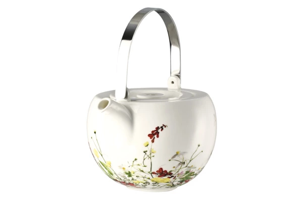 Чайник Rosenthal Дикие цветы 1,35 л, фарфор костяной