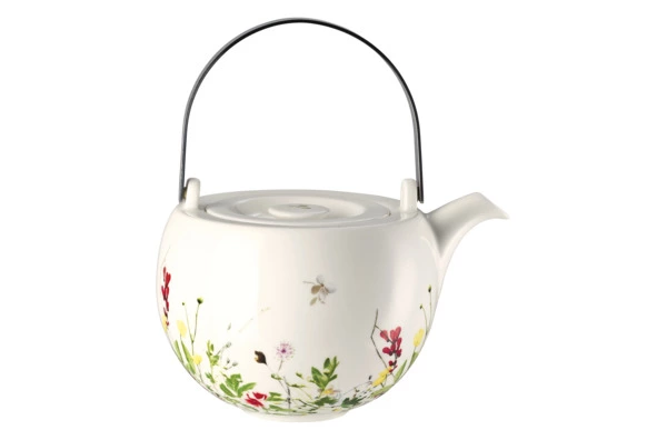 Чайник Rosenthal Дикие цветы 1,35 л, фарфор костяной