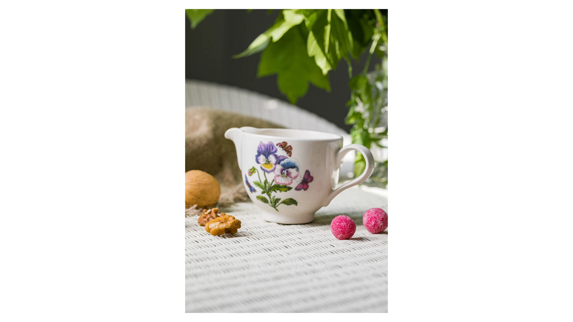 Молочник Portmeirion Ботанический сад Анютины глазки 250 мл