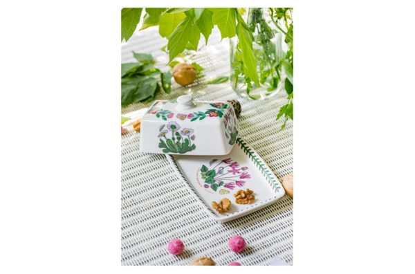 Масленка с крышкой Portmeirion Ботанический сад Маргаритка 18 см