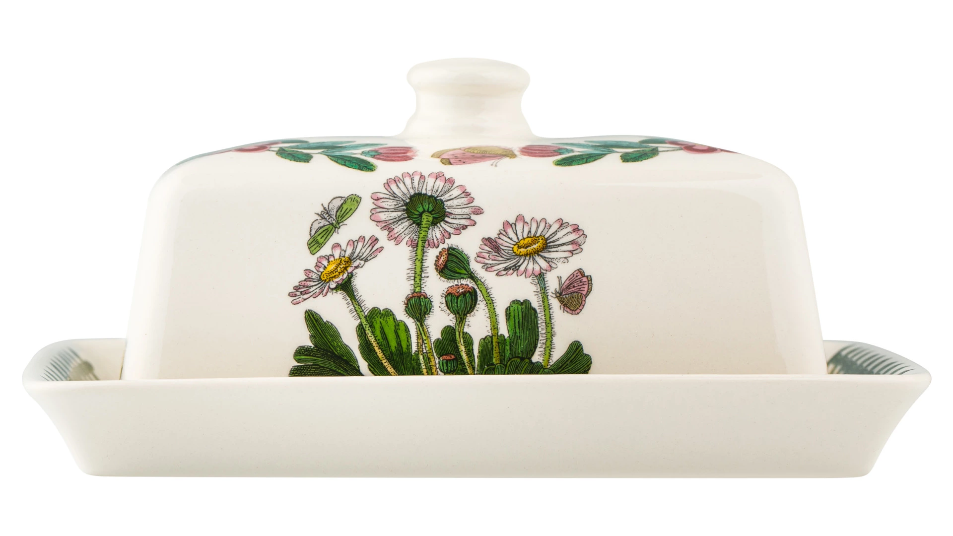 Масленка с крышкой Portmeirion Ботанический сад Маргаритка 18 см