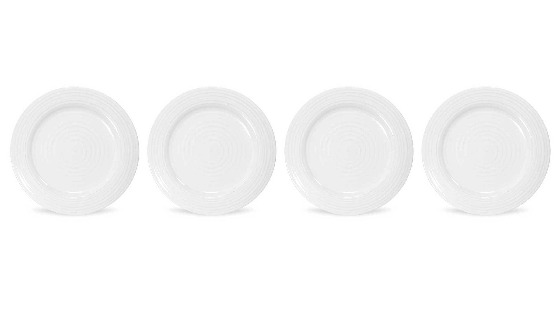 Набор тарелок обеденных Portmeirion Софи Конран для Портмейрион 28 см, 4 шт, белый