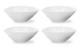 Набор чаш для мюсли Portmeirion Софи Конран для Портмейрион 19 см, 4 шт, белый