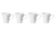 Набор кружек Portmeirion Софи Конран для Портмейрион 350мл,4 шт, белый