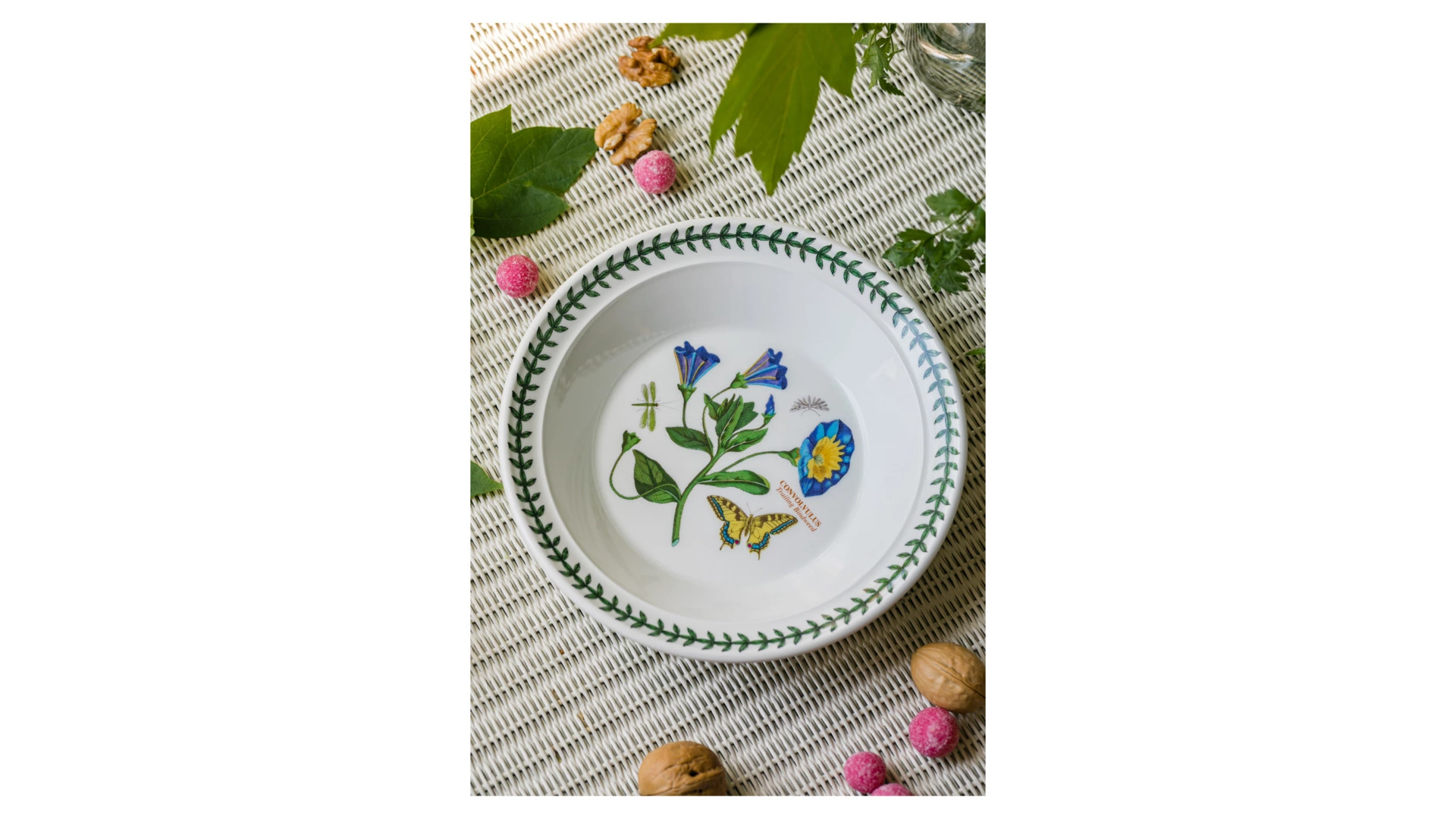 Тарелка суповая Portmeirion Ботанический сад Вьюнок 20 см