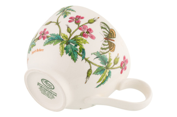 Чашка чайная с блюдцем Portmeirion Ботанический сад Герань 280 мл