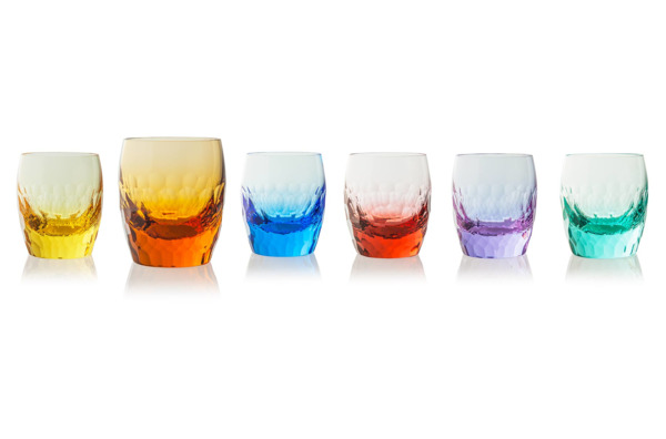 Набор стаканов для воды Moser Бар Юбилейная коллекция 2014, Бар 220 мл, 6 шт, 6 цветов, п/к