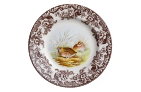 Тарелка обеденная Spode Английские охотничьи мотивы Перепелка, 27 см