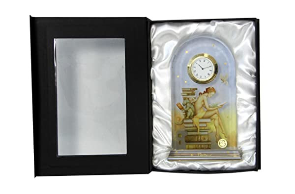 Часы Goebel Экслибрис Паркес 18,5 см, стекло