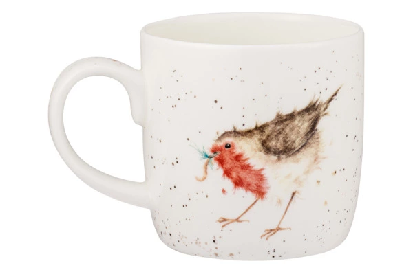 Кружка Royal Worcester Забавная фауна Малиновка 310 мл