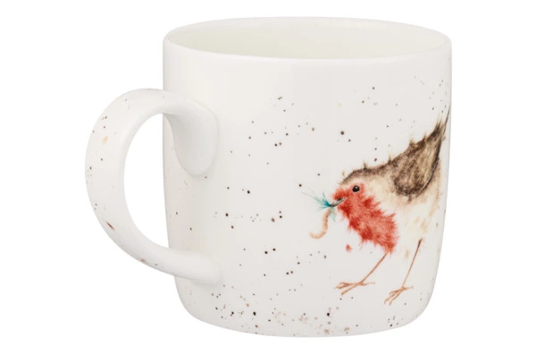 Кружка Royal Worcester Забавная фауна Малиновка 310 мл