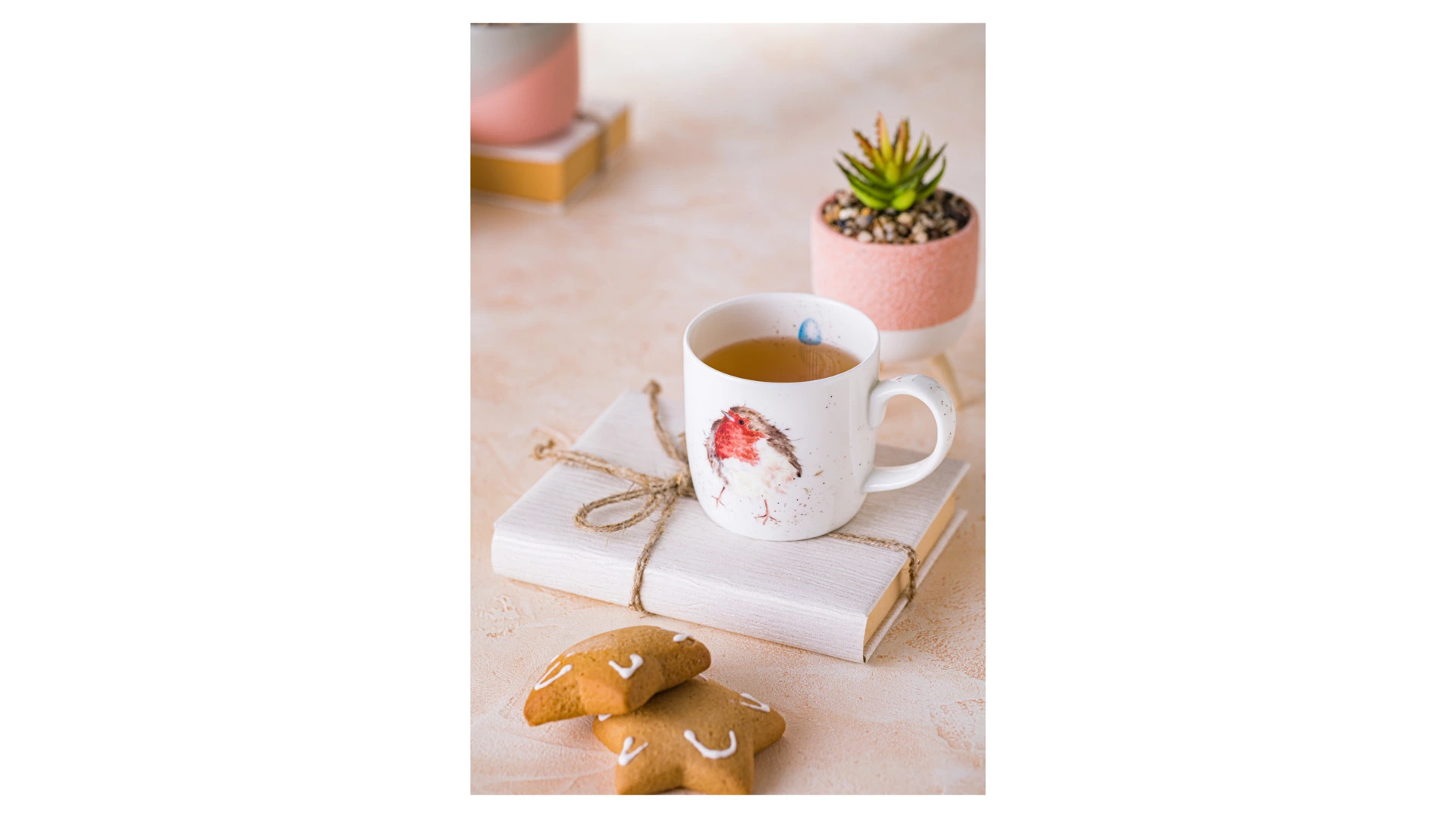 Кружка Royal Worcester Забавная фауна Малиновка 310 мл