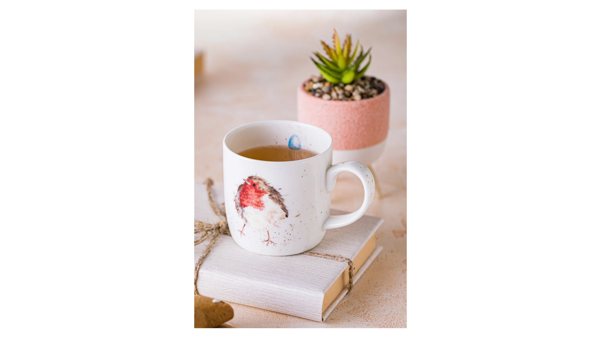 Кружка Royal Worcester Забавная фауна Малиновка 310 мл