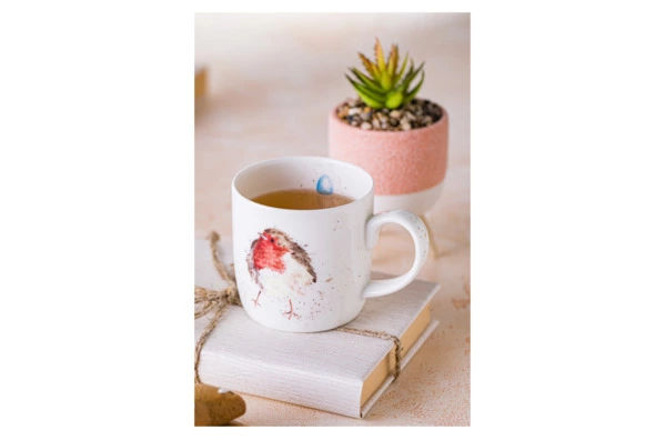 Кружка Royal Worcester Забавная фауна Малиновка 310 мл