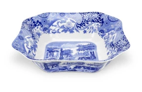 Салатник квадратный Spode Голубая Италия 23,5 см