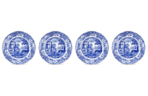 Набор тарелок закусочных Spode Голубая Италия 18 см, фаянс, 4шт