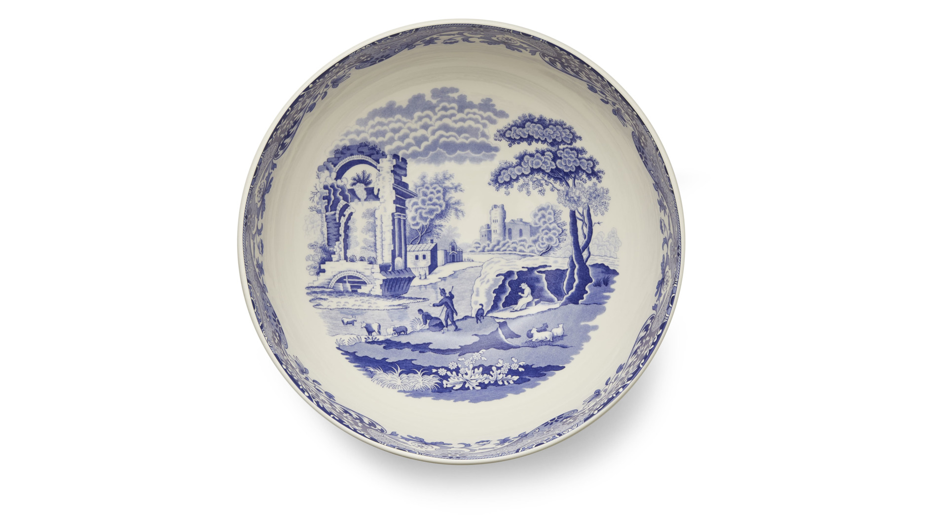 Салатник Spode Голубая Италия 27,5 см