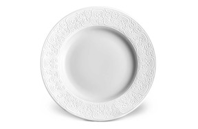 Тарелка десертная 17см Династия Хань, белый декор
