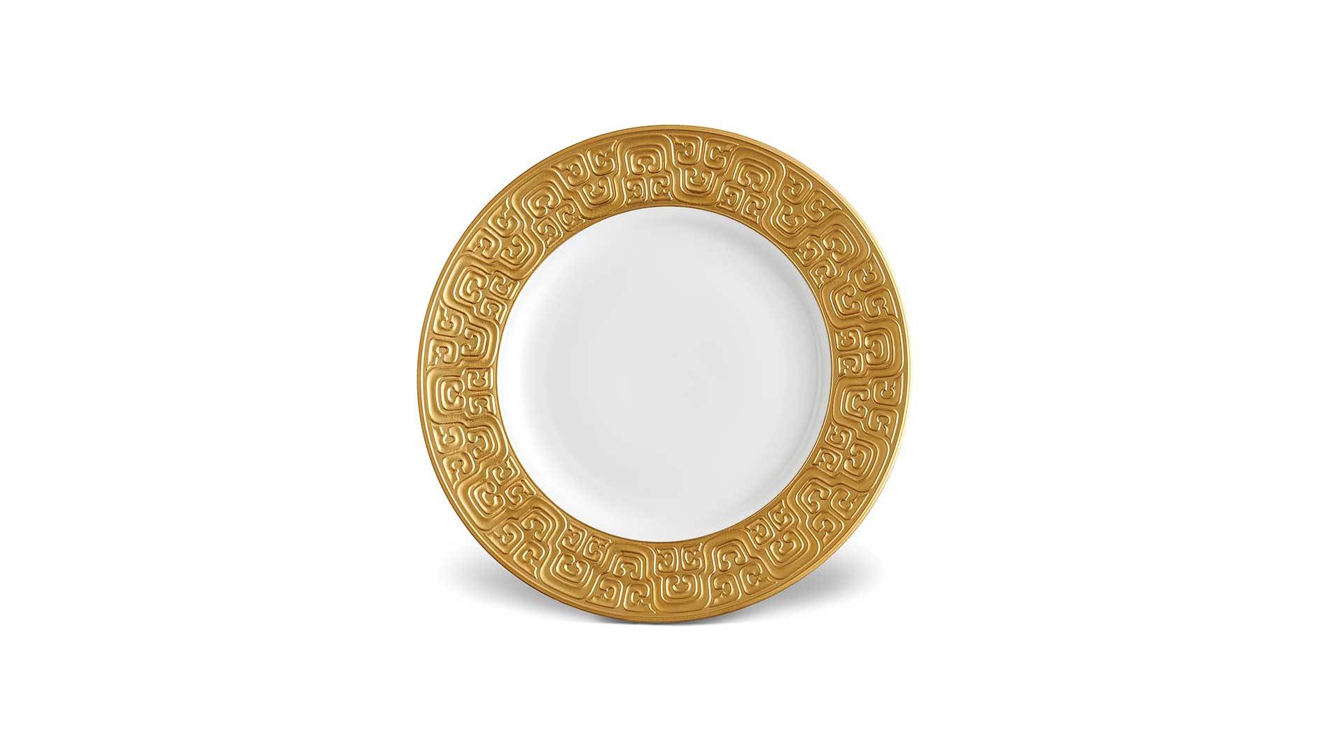 Тарелка закусочная 23см Династия Хань, золотой декор